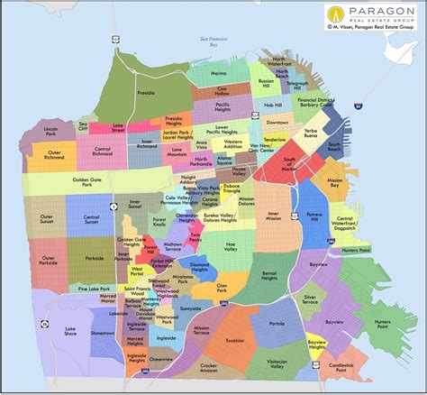 List of neighborhoods in San Francisco .